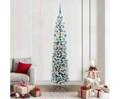 Dirbtinė Kalėdų eglutė Žalia 210 cm PVC, plienas ir plastikas