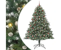 Dirbtinė Kalėdų eglutė Žalia 210 cm PVC, plastikas ir plienas