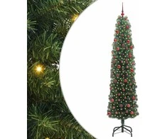 Dirbtinė Kalėdų eglutė Žalia 210 cm PVC, plienas ir plastikas