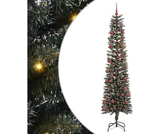 Dirbtinė Kalėdų eglutė Žalia 210 cm PVC, plastikas ir plienas