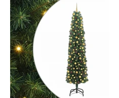 Dirbtinė Kalėdų eglutė Žalia 210 cm PVC, plienas ir plastikas