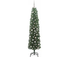 Dirbtinė Kalėdų eglutė Žalia 210 cm PVC, plienas ir plastikas