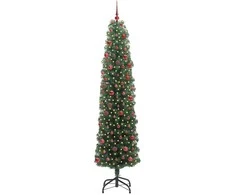 Dirbtinė Kalėdų eglutė Žalia 210 cm PVC, plienas ir plastikas