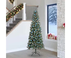 Dirbtinė Kalėdų eglutė Žalia 240 cm PVC, plastikas ir plienas