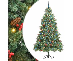 Dirbtinė Kalėdų eglutė Žalia 240 cm PVC ir metalas