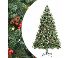 Dirbtinė Kalėdų eglutė Žalia 240 cm PVC ir metalas
