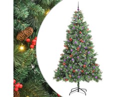 Dirbtinė Kalėdų eglutė Žalia 240 cm PVC ir metalas