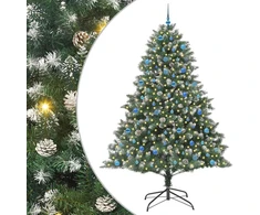 Dirbtinė Kalėdų eglutė Žalia 240 cm PVC, plastikas ir plienas