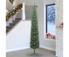 Dirbtinė Kalėdų eglutė Žalia 270 cm PVC, plienas ir plastikas