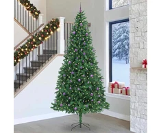 Dirbtinė Kalėdų eglutė Žalia 300 cm PVC ir Metalas ir Plastikas