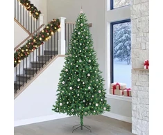 Dirbtinė Kalėdų eglutė Žalia 300 cm PVC ir Metalas ir Plastikas