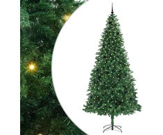 Dirbtinė Kalėdų eglutė Žalia 300 cm PVC ir Metalas ir Plastikas