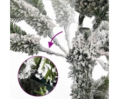 Dirbtinė Kalėdų eglutė 240 cm 300 LED Šilta balta