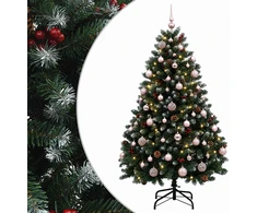 Dirbtinė Kalėdų eglutė, žalia su žaisliuku 150 cm 150 LED