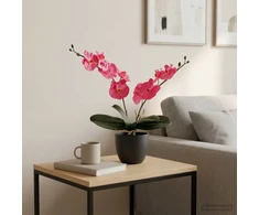 Dirbtinė orchidėjų augalas Raudona 36 x 10 x 30 cm