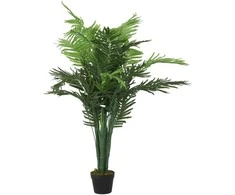 Dirbtinė palmė, žalios spalvos, 120 cm, 28 lapų