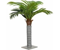 Dirbtinė palmė, žalios spalvos, 150cm, 12 lapų