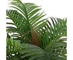 Dirbtinė palmė, žalios spalvos, 200cm, 15 lapų