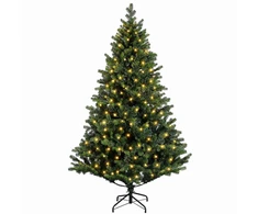 Dirbtinė Sulankstoma Kalėdų Eglutė 120 cm 150 LED Šilta balta