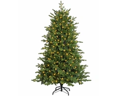 Dirbtinė Sulankstoma Kalėdų Eglutė 120 cm 150 LED Šilta balta