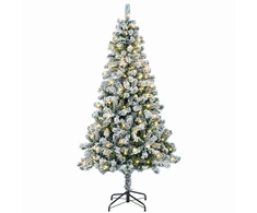 Dirbtinė Sulankstoma Kalėdų Eglutė 120 cm 150 LED Šilta balta