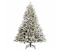 Dirbtinė Sulankstoma Kalėdų Eglutė 120 cm 150 LED Šilta balta