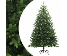 Dirbtinė Sulankstoma Kalėdų Eglutė 150 cm PVC ir metalas Žalia