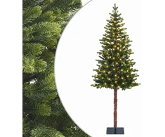 Dirbtinė Sulankstoma Kalėdų Eglutė 150 cm 150 LED Šilta balta