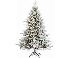 Dirbtinė Sulankstoma Kalėdų Eglutė 150 cm 150 LED Šilta balta