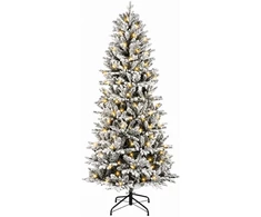 Dirbtinė Sulankstoma Kalėdų Eglutė 180 cm 300 LED Šilta balta