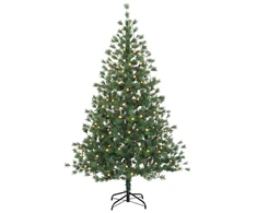Dirbtinė Sulankstoma Kalėdų Eglutė 180 cm 300 LED Šilta balta