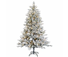 Dirbtinė Sulankstoma Kalėdų Eglutė 180 cm 300 LED Šilta balta