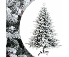 Dirbtinė Sulankstoma Kalėdų Eglutė 210 cm PVC ir metalas