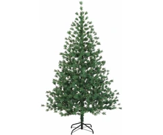 Dirbtinė Sulankstoma Kalėdų Eglutė 240 cm 300 LED Šilta balta