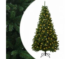 Dirbtinė Sulankstoma Kalėdų Eglutė 270 cm 600 LED Šilta balta