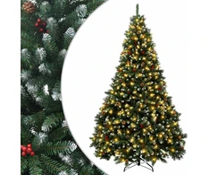 Dirbtinė Sulankstoma Kalėdų Eglutė 300 cm 600 LED Šilta balta