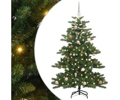 Dirbtinė Sulankstoma Kalėdų Eglutė Žalia 150 cm PVC ir Plienas