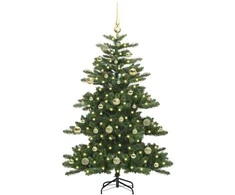 Dirbtinė Sulankstoma Kalėdų Eglutė Žalia 150 cm PVC ir Plienas