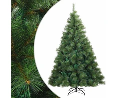 Dirbtinė Sulankstoma Kalėdų Eglutė Žalia 240 cm PVC, plienas