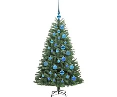 Dirbtinė Sulankstoma Kalėdų Eglutė Žalia 120 cm PVC ir metalas