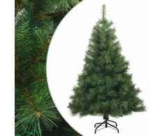 Dirbtinė Sulankstoma Kalėdų Eglutė Žalia 150 cm PVC, plienas