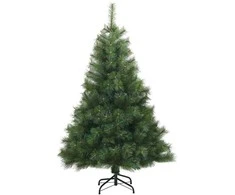 Dirbtinė Sulankstoma Kalėdų Eglutė Žalia 150 cm PVC, plienas