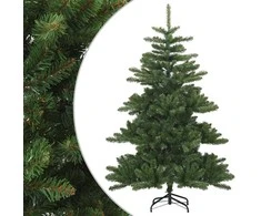 Dirbtinė Sulankstoma Kalėdų Eglutė Žalia 150 cm PVC, plienas