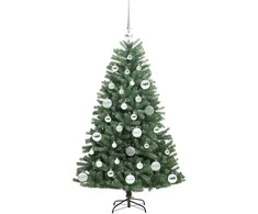 Dirbtinė Sulankstoma Kalėdų Eglutė Žalia 120 cm PVC ir metalas