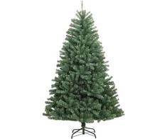 Dirbtinė Sulankstoma Kalėdų Eglutė Žalia 150 cm PVC ir metalas