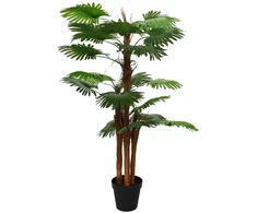 Dirbtinė Ventiliatoriaus Palmė Žalia 60 x 25 x 170 cm