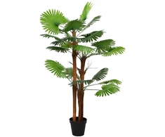 Dirbtinė Ventiliatoriaus Palmė Žalia 75 x 25 x 180 cm