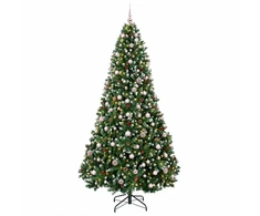 Dirbtinė žalia kalėdinė eglutė su žaisliuku 240 cm 300 LED