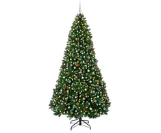 Dirbtinė žalia Kalėdų eglutė su žaisliuku 300 cm 300 LED