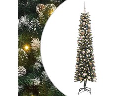 Dirbtinė Kalėdų eglutė Žalia 210 cm PVC, plastikas ir plienas